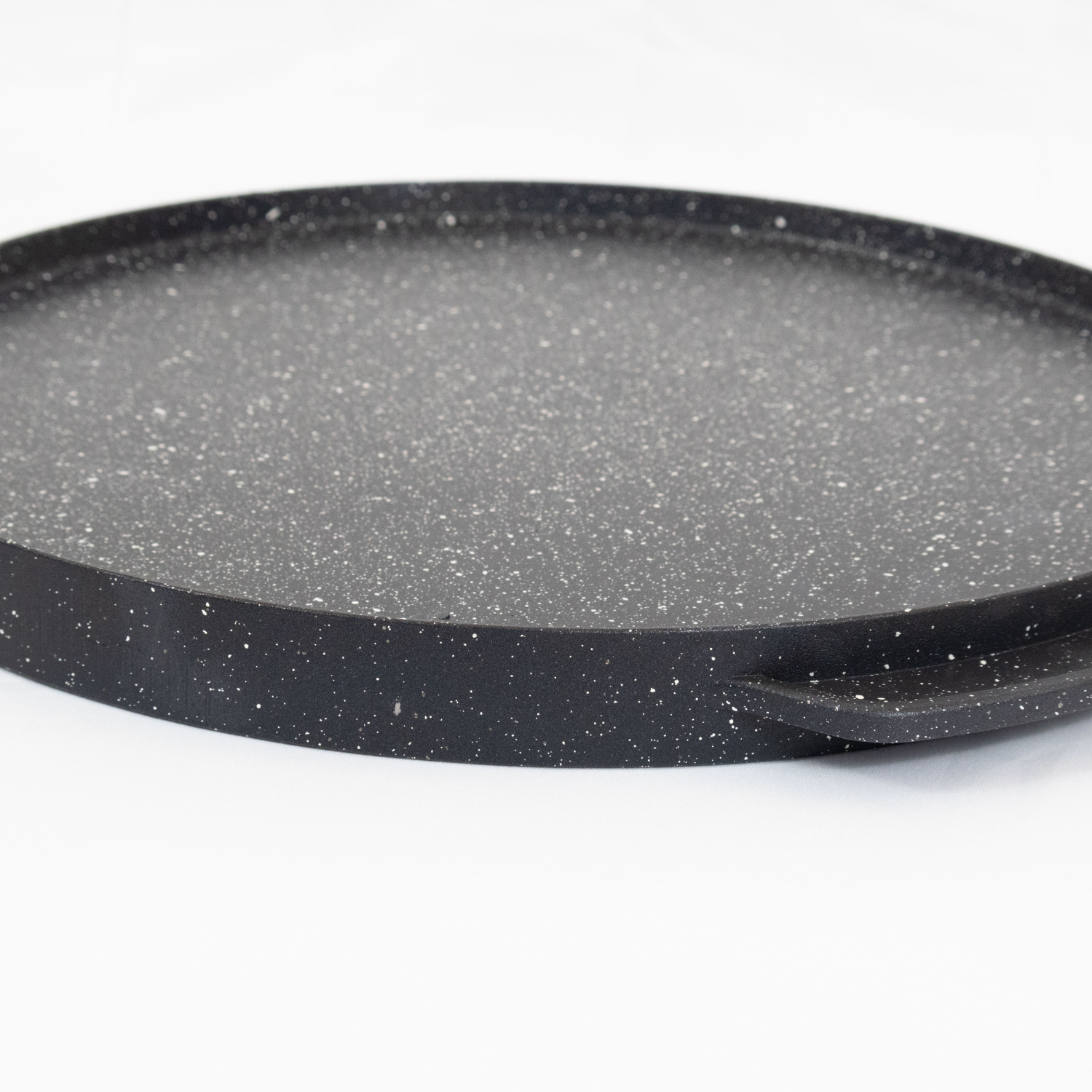 Bistecchiera Antiaderente Pietra Made in Italy Alluminio Pressofuso Reversibile Piano Cottura Grill Fornello Gas Forno Padella Piastra Liscia Rigata Manico Removibile