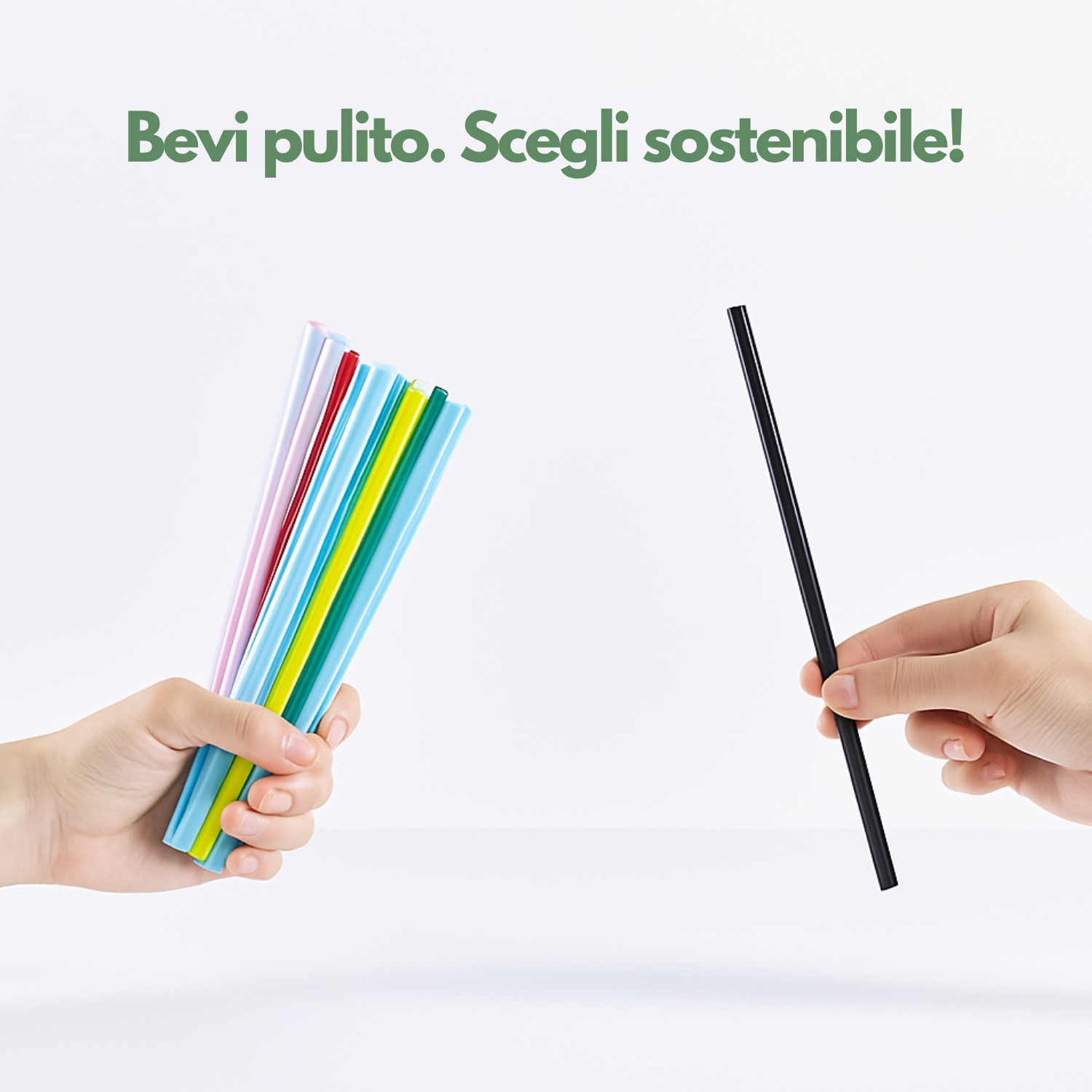 Cannucce Carta Nera Biodegradabili Compostabili Ecologiche Cannuccia Monouso Bastoncini Bevande Bibite Cocktail Caffè Compleanno Feste Casa Bar Ristoranti Eventi