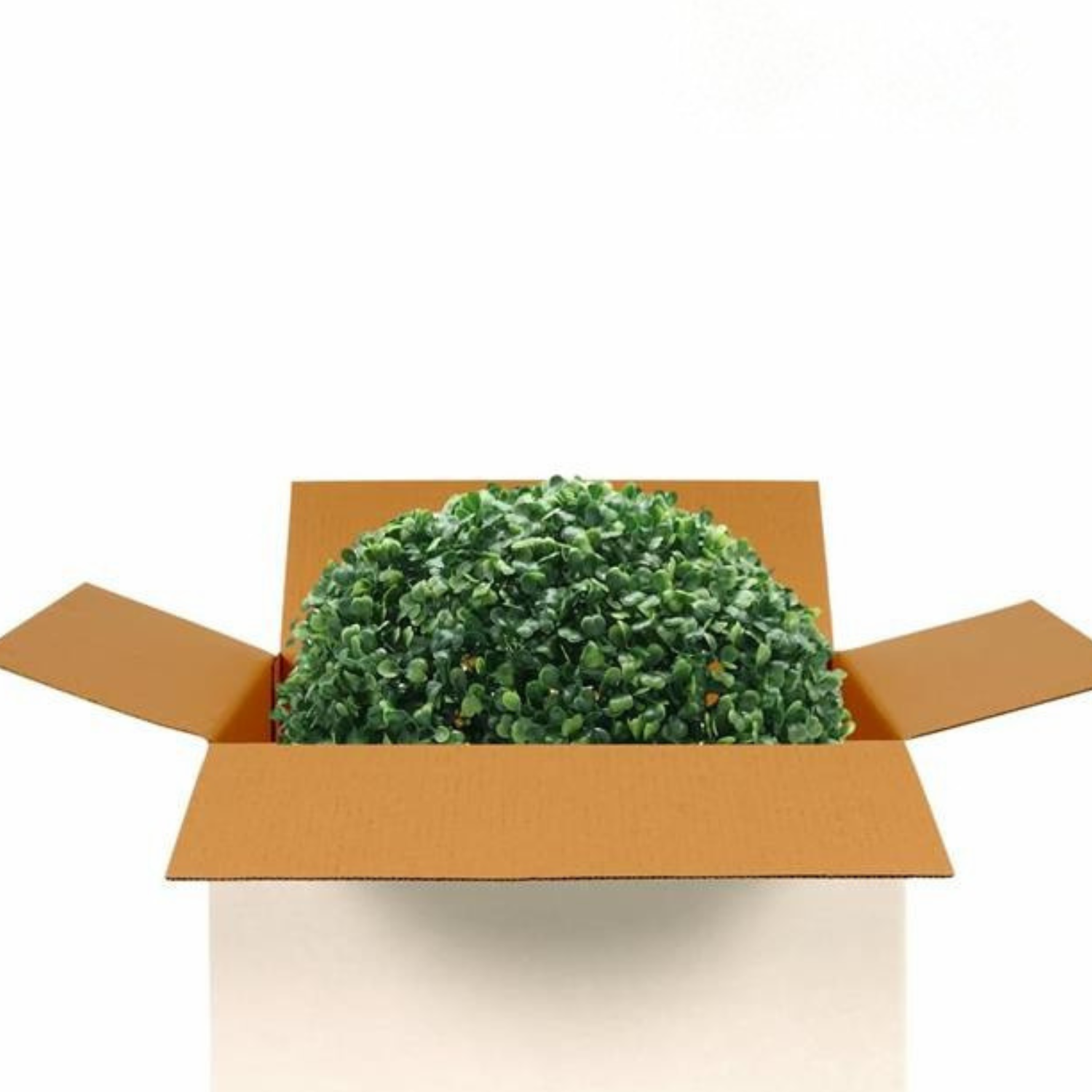 Palla Siepe Finta Esterno Artificiale Sfera di Bosso 18 Ø cm Foglia Realistica Pianta Sintetica Decorativa Interno Esterno Giardino Ingresso Balcone Cortile