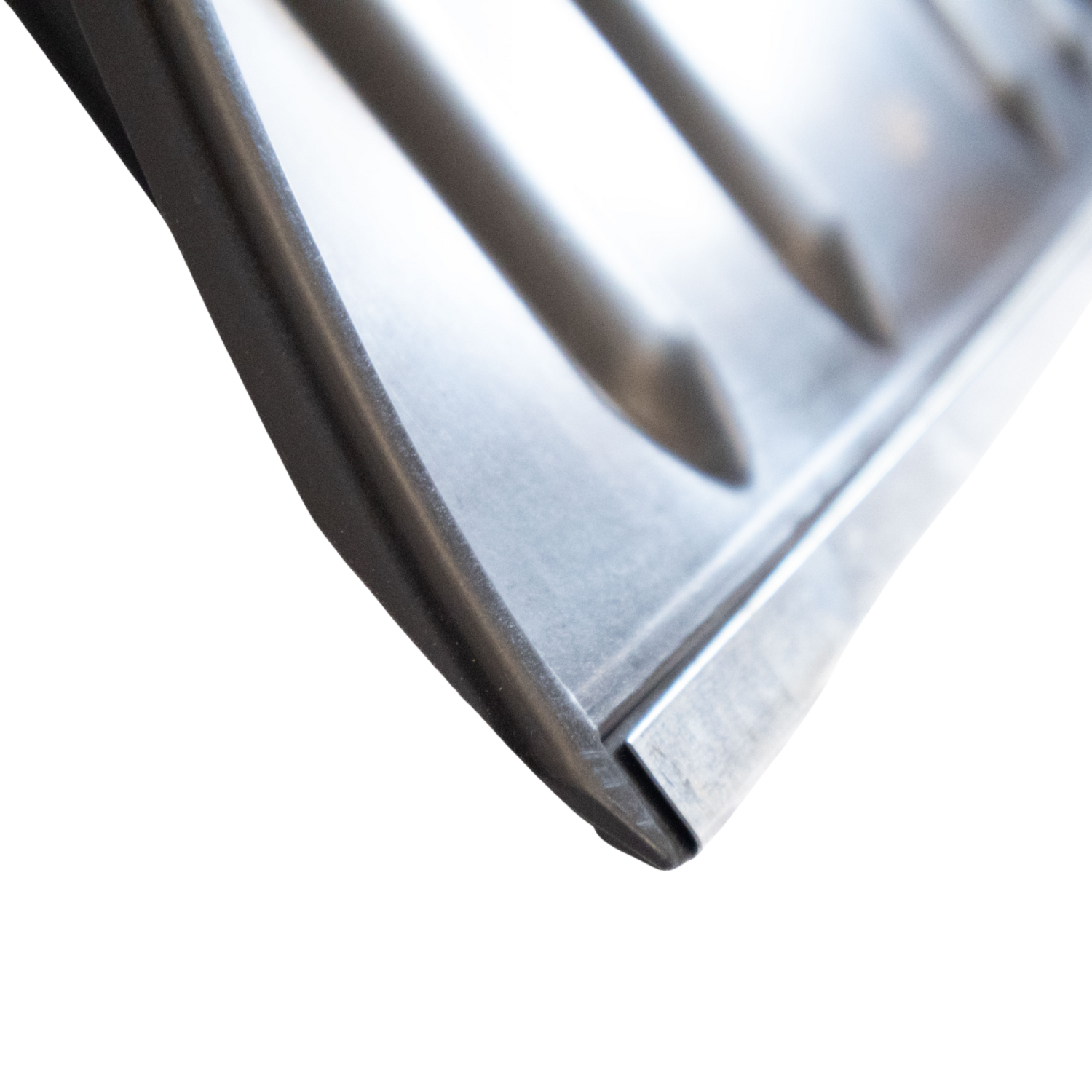 Pala da Neve Nera Multifunzione Manico Legno Lama in Plastica Rinforzata Resistente Bordo Metallo Larghezza Lavoro 40 cm Spala Neve Foglie Terreno Giardinaggio