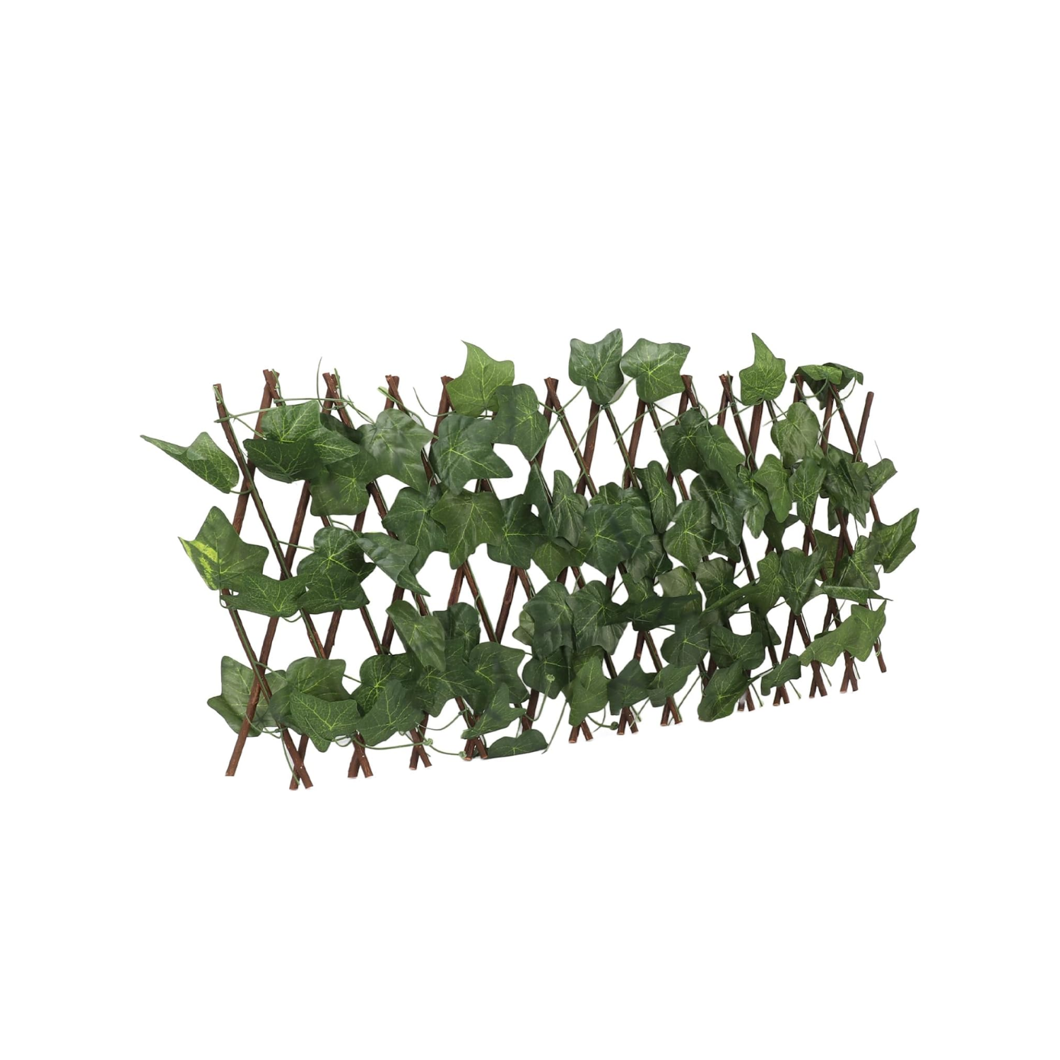 Siepe Finta Recinzione Verde Edera Sintetica Giardino Balcone Terrazzo Ringhiera Privacy Foglie Artificiali Resistente Realistica