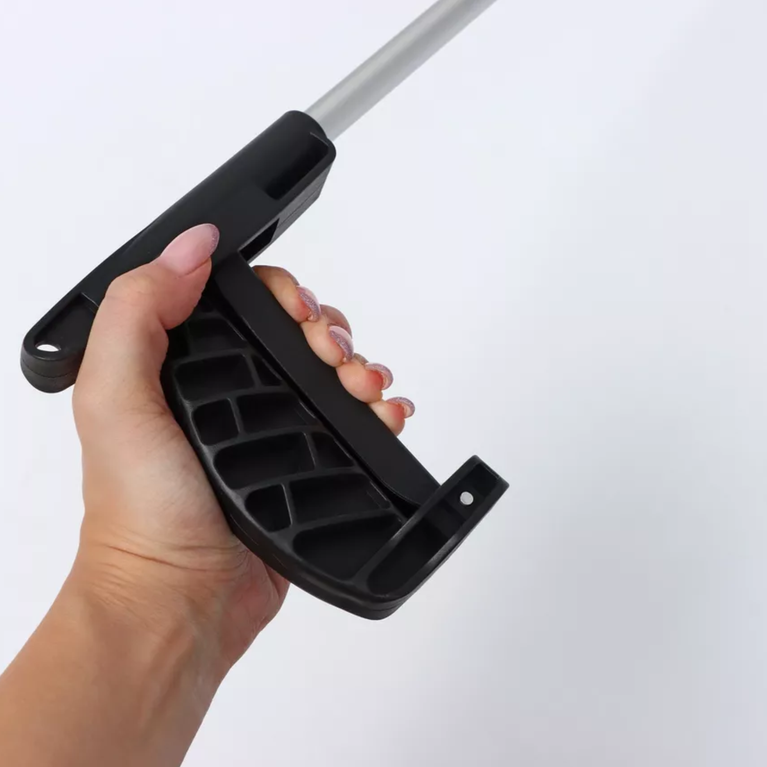 Pinza Prensile Anziani Bastone in Alluminio Raccogli Rifiuti Oggetti Adulti Disabili Morsetto Rotante 360° Zigrinato Portatile Raccoglitore Immondizia Giardino Casa Parco Spiaggia