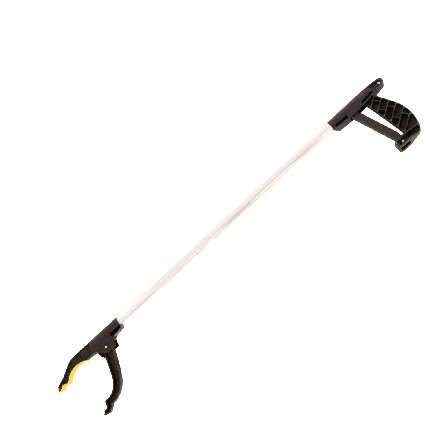 Pinza Prensile Anziani Bastone in Alluminio Raccogli Rifiuti Oggetti Adulti Disabili Morsetto Rotante 360° Zigrinato Portatile Raccoglitore Immondizia Giardino Casa Parco Spiaggia