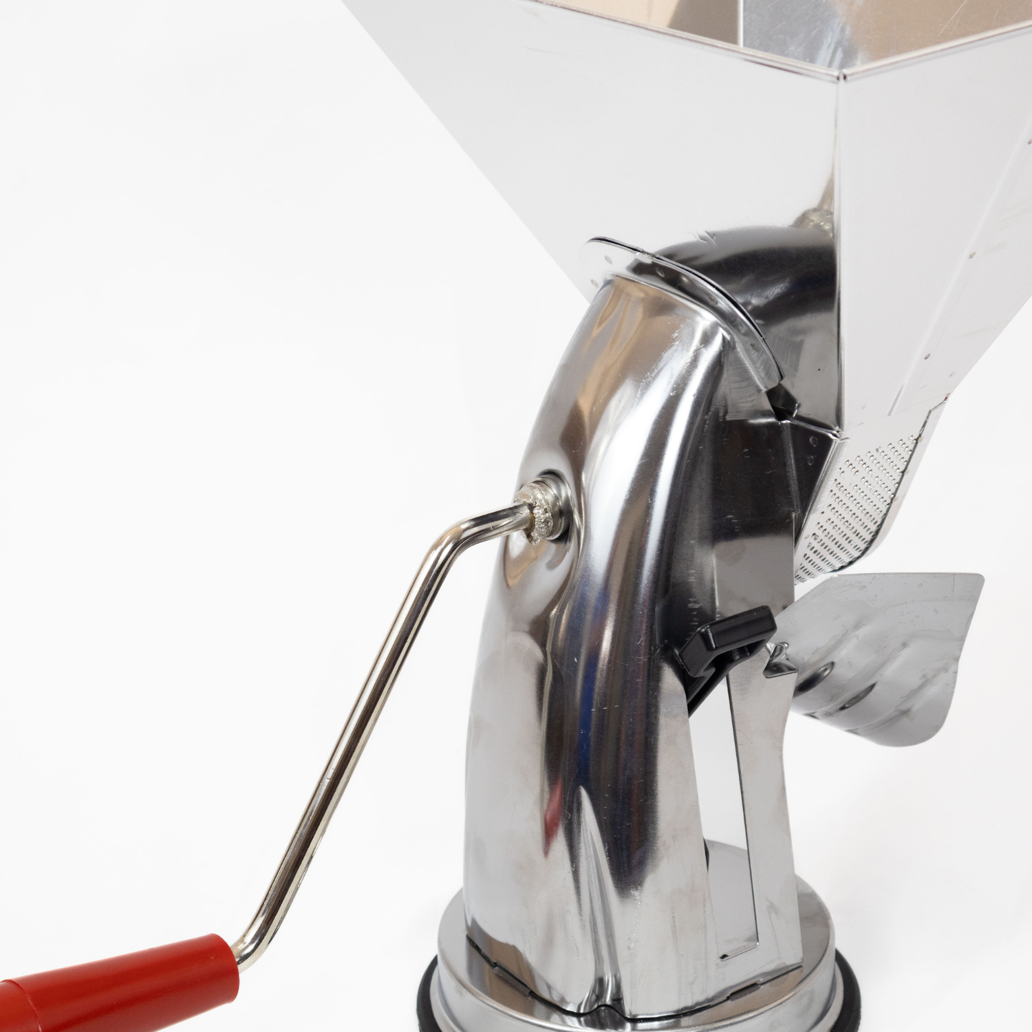 Spremipomodoro Manuale Acciao Inox Made in Italy Filtro Inossidabile Retina Ventosa Antiscivolo Passapomodoro Marmellate Confetture Uso Domestico