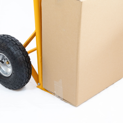 Carrello Con Ruote Portatutto Portapacchi Capacità Carico 200 Kg Acciaio Robusto Saliscale Trasporto Per Scale Officina Trasloco Lavori Arancione