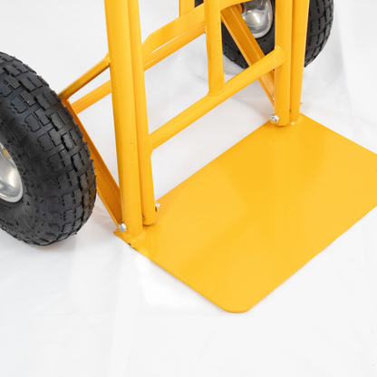 Carrello Con Ruote Portatutto Portapacchi Capacità Carico 200 Kg Acciaio Robusto Saliscale Trasporto Per Scale Officina Trasloco Lavori Arancione