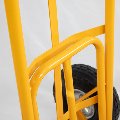 Carrello Con Ruote Portatutto Portapacchi Capacità Carico 200 Kg Acciaio Robusto Saliscale Trasporto Per Scale Officina Trasloco Lavori Arancione