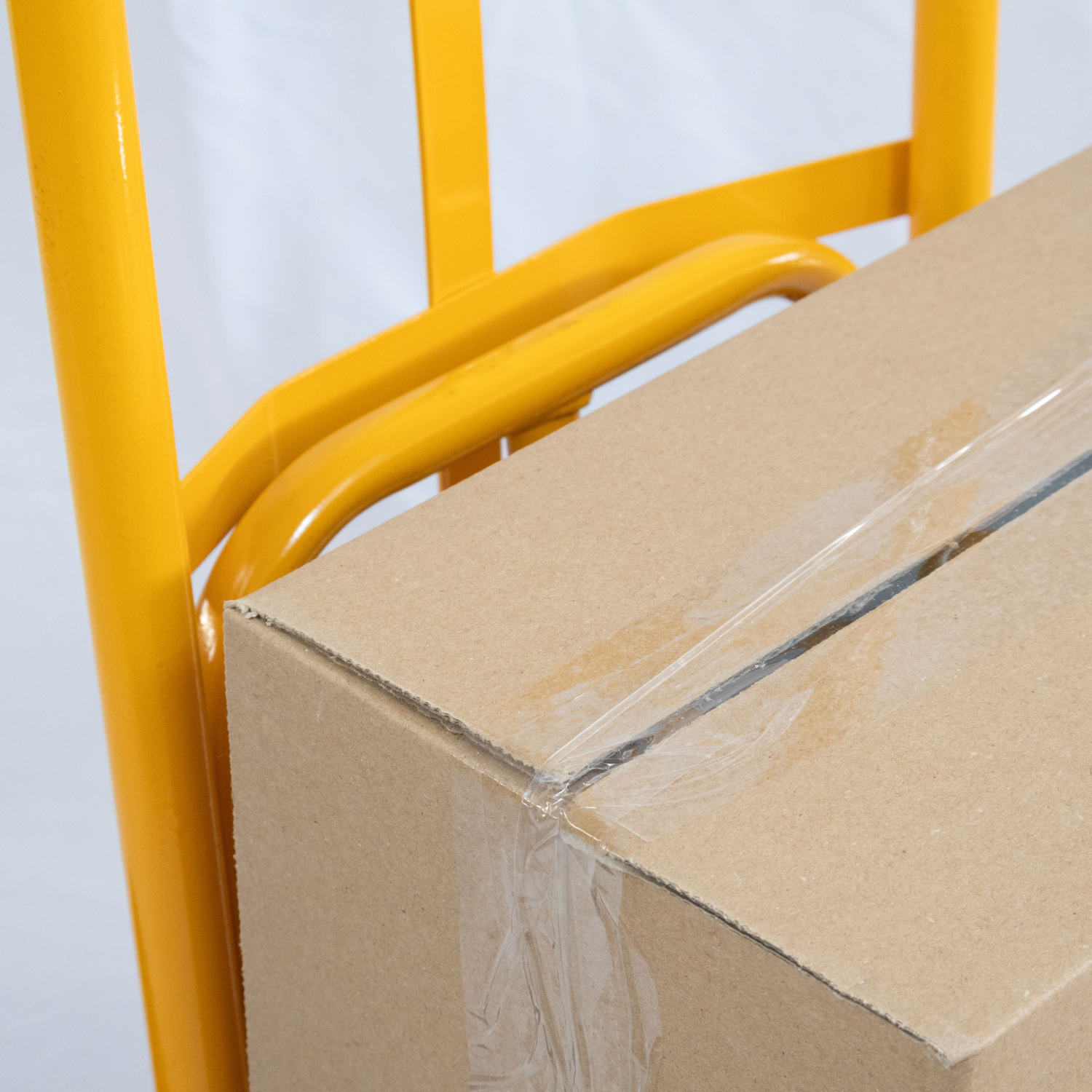 Carrello Con Ruote Portatutto Portapacchi Capacità Carico 200 Kg Acciaio Robusto Saliscale Trasporto Per Scale Officina Trasloco Lavori Arancione