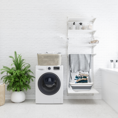 Cesto Portabiancheria Pieghevole Retrattile Plastica Capacità 8 Litri Contenitore Bucato Salvaspazio Portatile