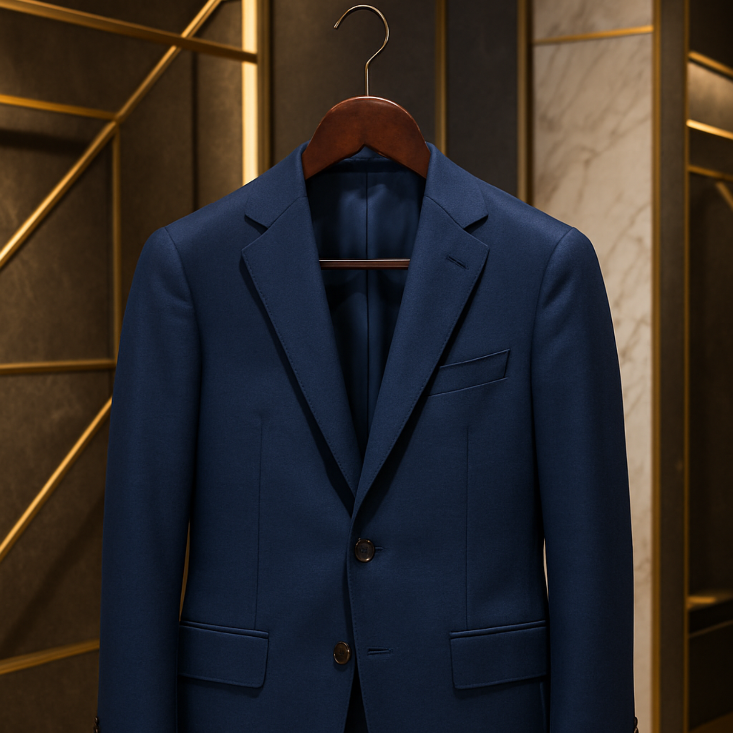 Grucce Appendiabiti Legno Spalla Larga Luxury Quality Stampelle Vestiti Abiti Giacche Camicie Barra Pantaloni Cappotto Gancio Girevole 360° Resistenti Antiscivolo Atelier