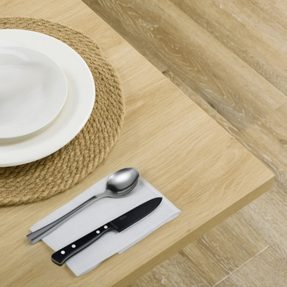 Isola Cucina Piano Lavoro Indipendente Mobile Cucina Credenza Legno Rovere 90 x 80 x 110 cm 2 Ante Cassetti Ripiani Moderno Tavolo Versatile Soggiorno Sala Pranzo