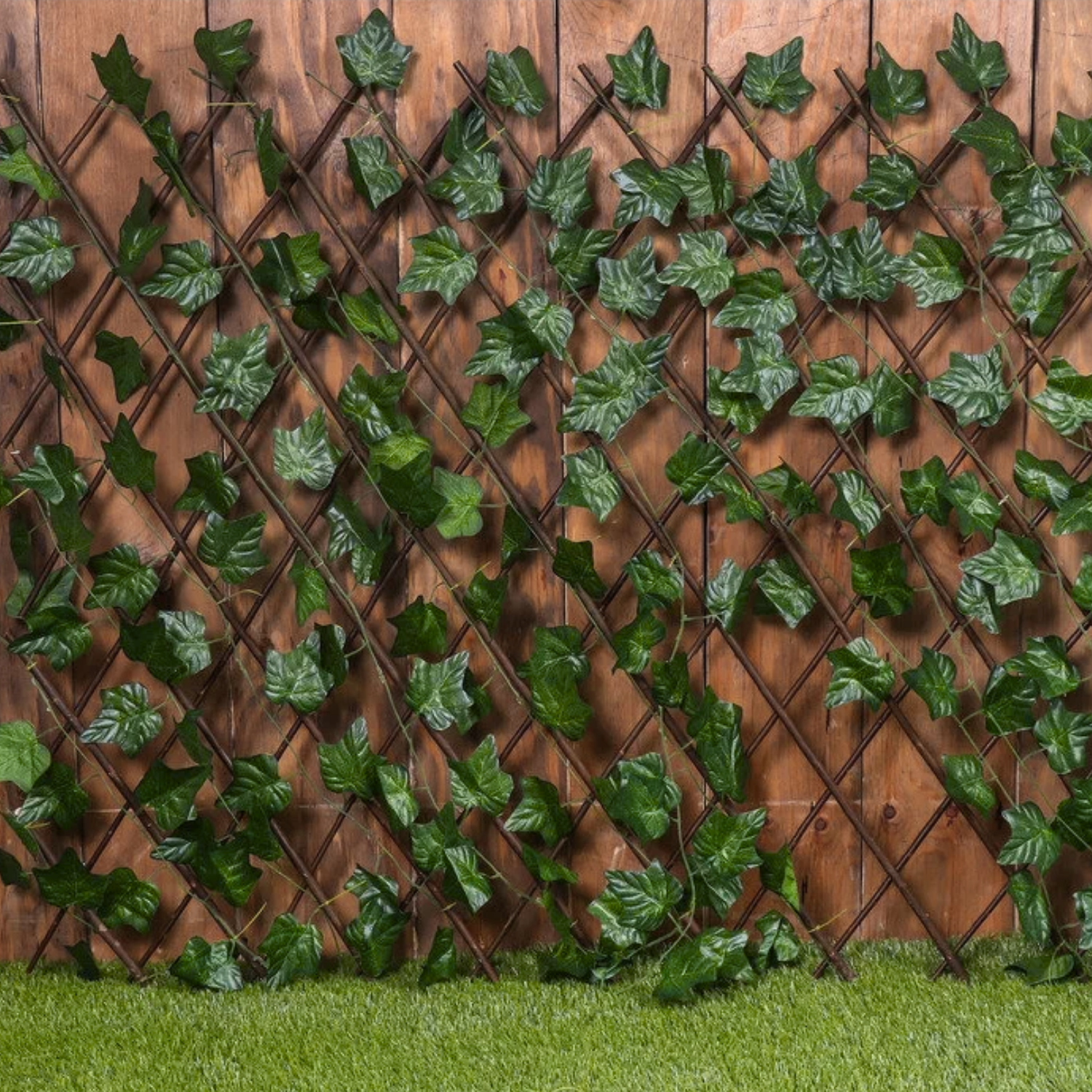 Siepe Finta Recinzione Verde Edera Sintetica Giardino Balcone Terrazzo Ringhiera Privacy Foglie Artificiali Resistente Realistica