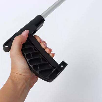 Pinza Prensile Anziani Bastone in Alluminio Raccogli Rifiuti Oggetti Adulti Disabili Morsetto Rotante 360° Zigrinato Portatile Raccoglitore Immondizia Giardino Casa Parco Spiaggia