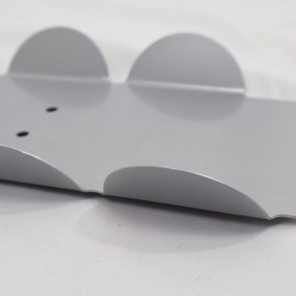 Portacavi Scrivania Grigio Organizer Fili Cable Management 61x11 Cm Vassoio Cavi Elettrici Canalina Passacavi Robusto Studio Casa Ufficio