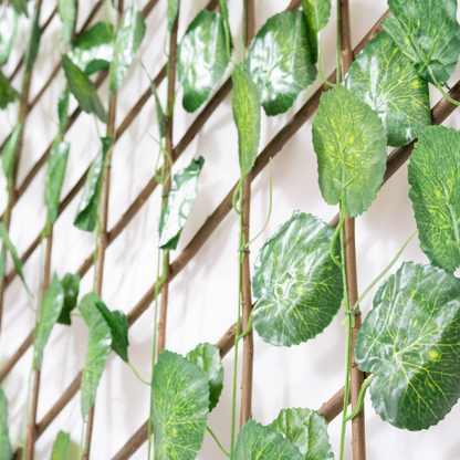 Siepe Finta Recinzione Verde Edera Sintetica Giardino Balcone Terrazzo Ringhiera Privacy Foglie Artificiali Resistente Realistica