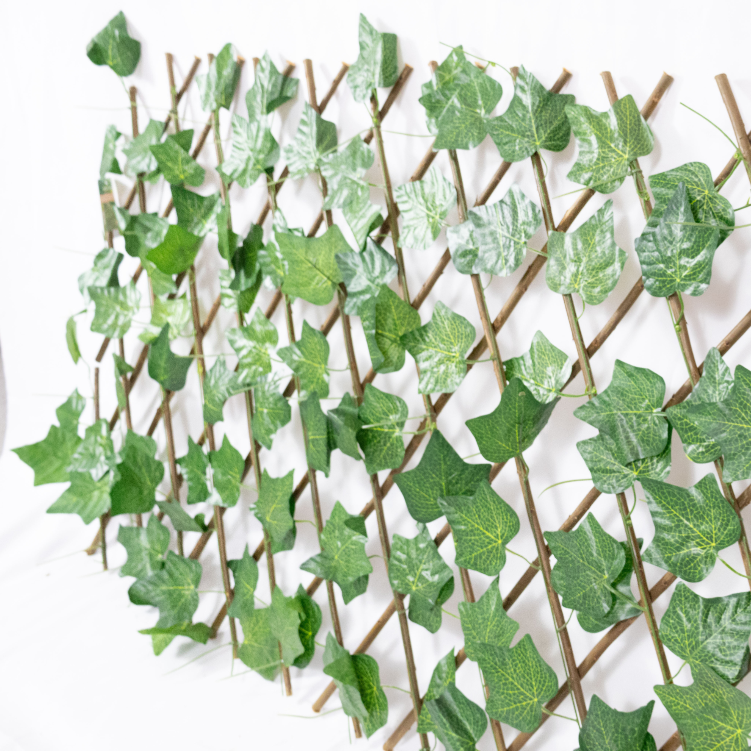 Siepe Finta Recinzione Verde Edera Sintetica Giardino Balcone Terrazzo Ringhiera Privacy Foglie Artificiali Resistente Realistica