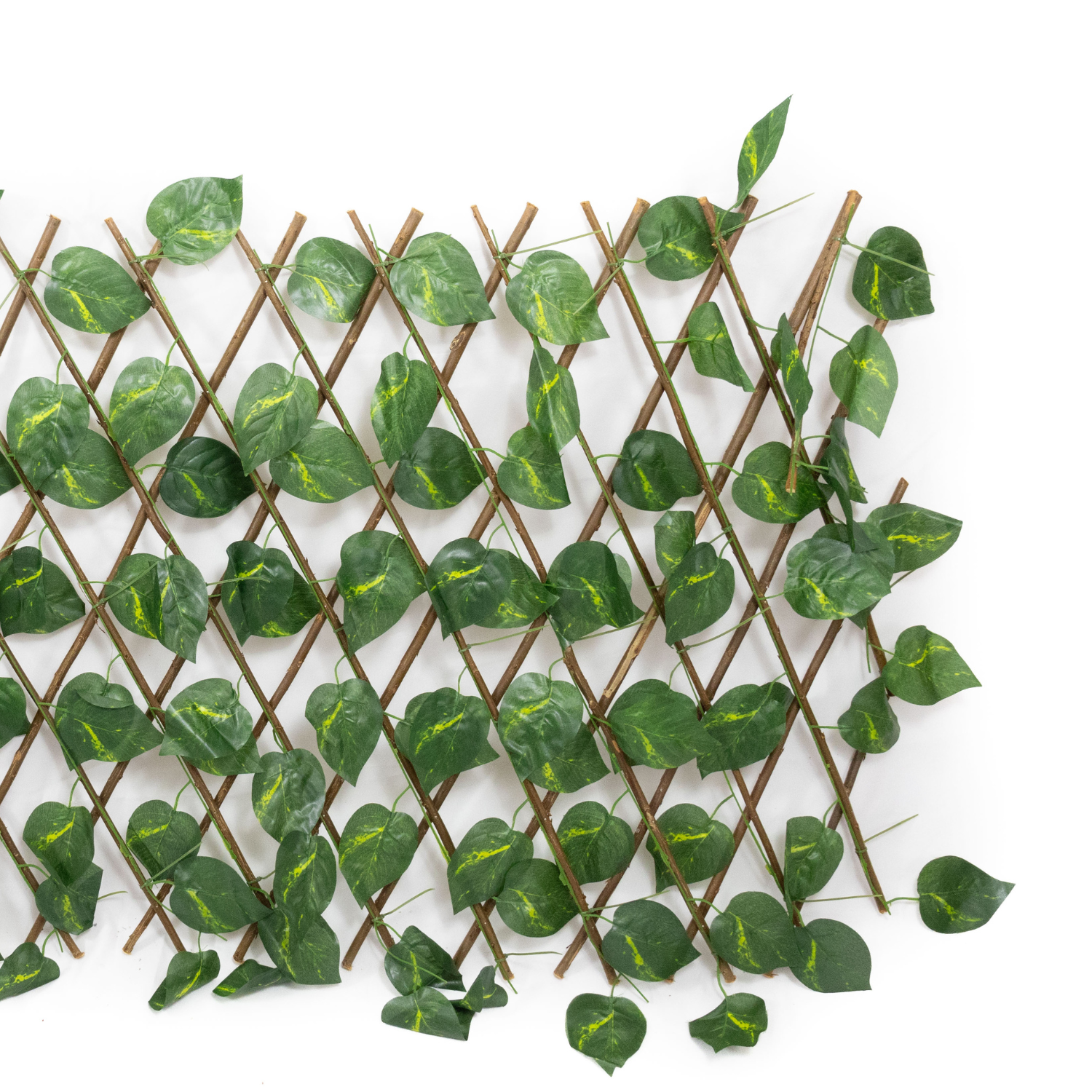 Siepe Finta Recinzione Verde Edera Sintetica Giardino Balcone Terrazzo Ringhiera Privacy Foglie Artificiali Resistente Realistica