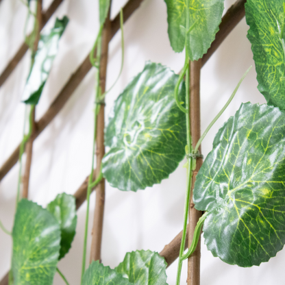 Siepe Finta Recinzione Verde Edera Sintetica Giardino Balcone Terrazzo Ringhiera Privacy Foglie Artificiali Resistente Realistica