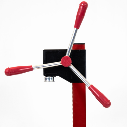 Tappatrice Tappi Corona Made in Italy a Colonna Cremagliera 3 Leve Capsulatrice Manuale Altezza Regolabile Tappo 26 MM Ø Sigillatrice Ermetica Professionale Bottiglie Vino Birra Olio Aceto