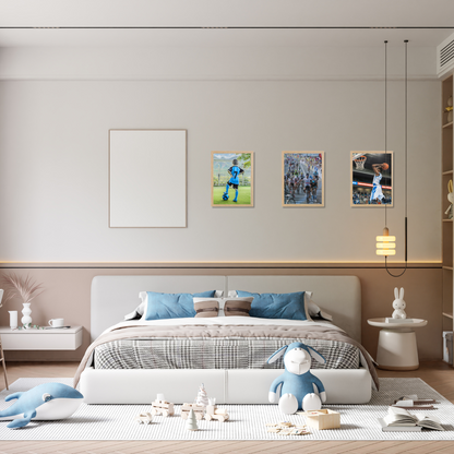 Cornice 30 x 40 cm Legno Naturale Set da 3 Premium Quality Parete Portafoto Foto Immagini Tavolo Casa Ufficio