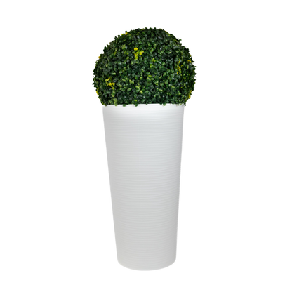 Vasi Per Piante Da Esterno Ovale Alti Fioriera 30x57 Plastica Giardino Balcone Evento Locale Terrazzo Resina Outdoor Design Moderno